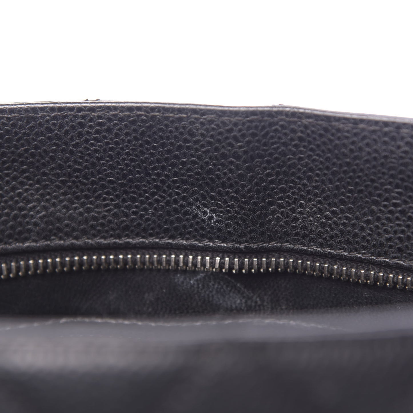 Caviar Quilted Medallion Tote Black