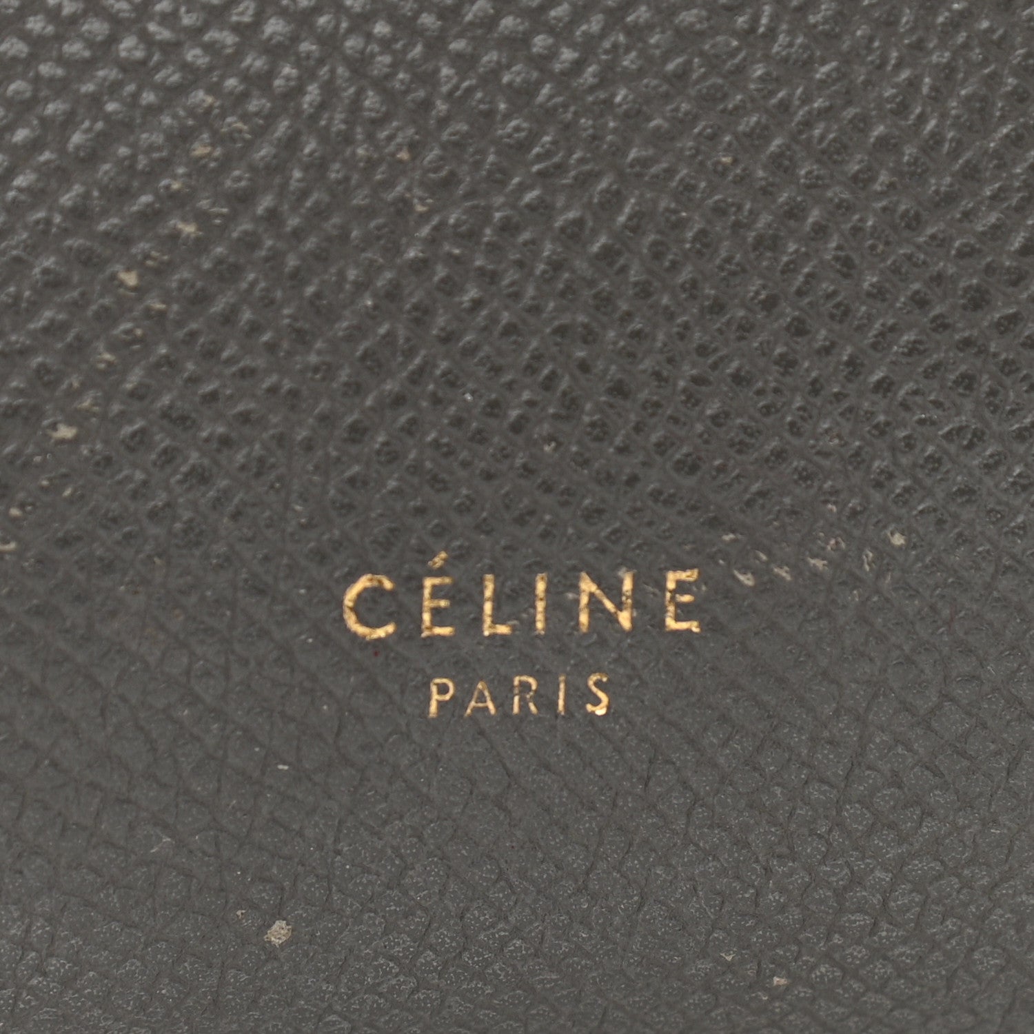 Celine Grained Calfskin Micro Belt Bag Grey 6 of 19