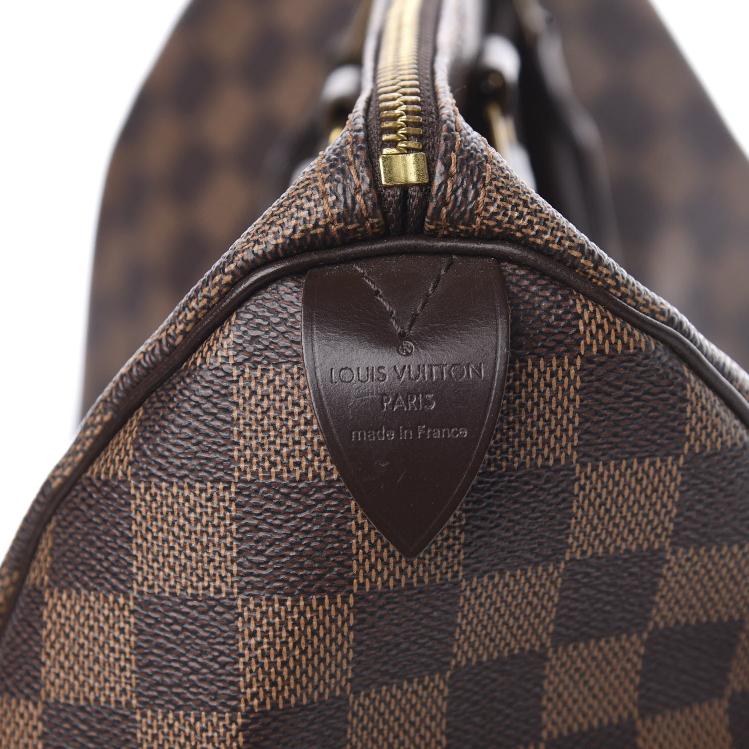 Louis Vuitton Damier Ebene Speedy 35 6 of 10