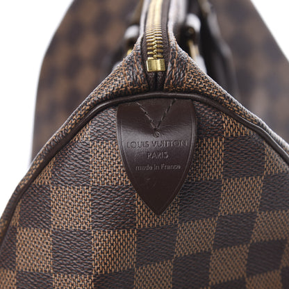 Louis Vuitton Damier Ebene Speedy 35 6 of 10