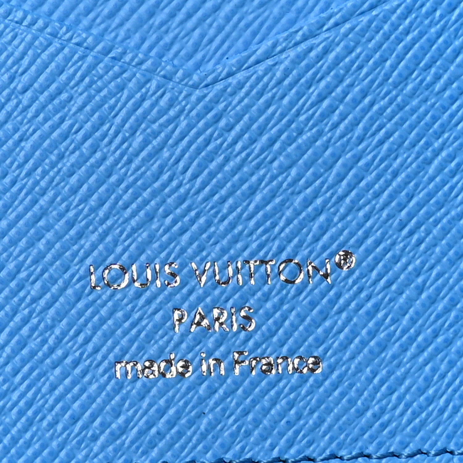 Louis Vuitton Monogram Sports Passport Cover Pool Blue 6 of 7