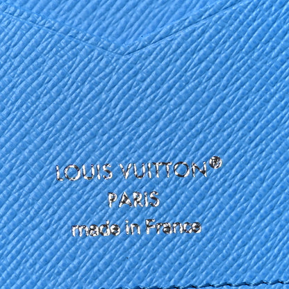 Louis Vuitton Monogram Sports Passport Cover Pool Blue 6 of 7