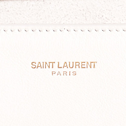 Saint Laurent Calfskin Small Classic Y Shoulder Bag Porcellana 6 of 8