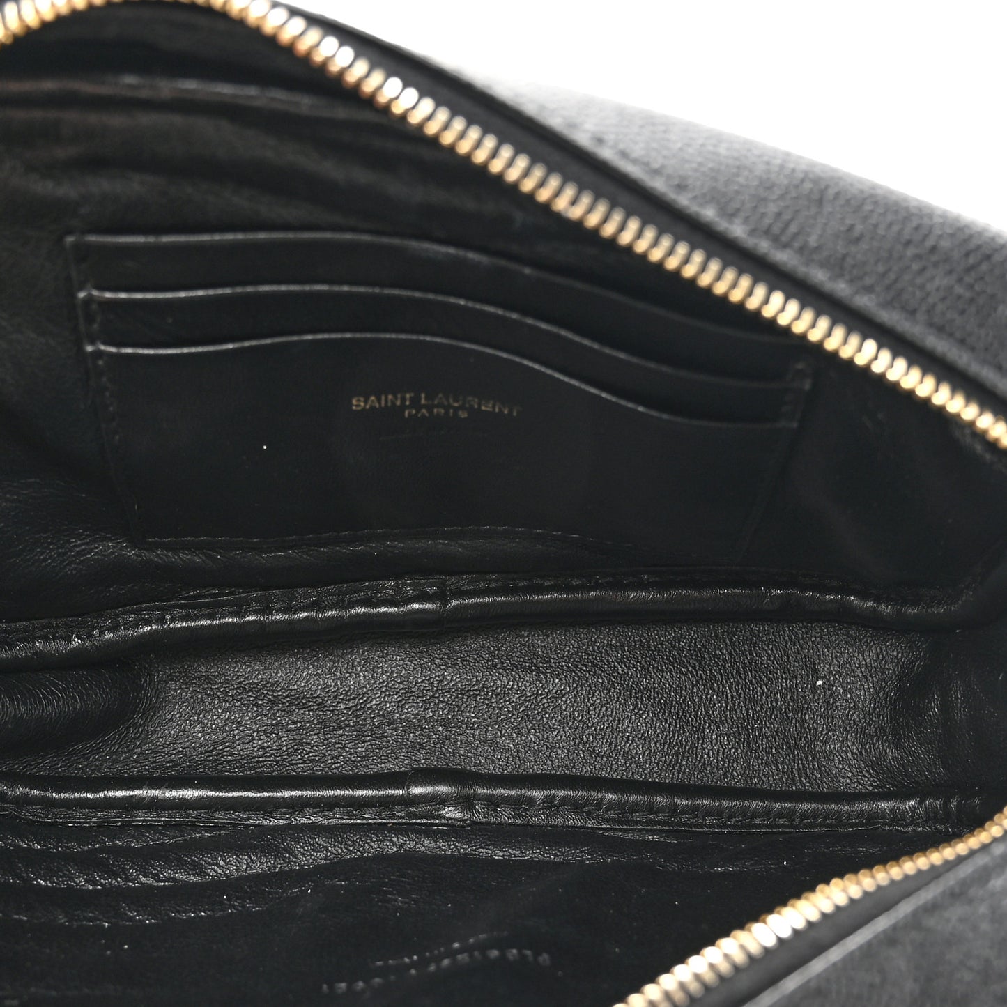 Grain De Poudre Matelasse Monogram Mini Lou Camera Bag Black