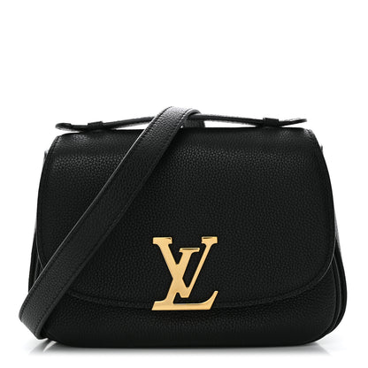 Louis Vuitton Grained Calfskin Vivienne NM Black 1 of 10