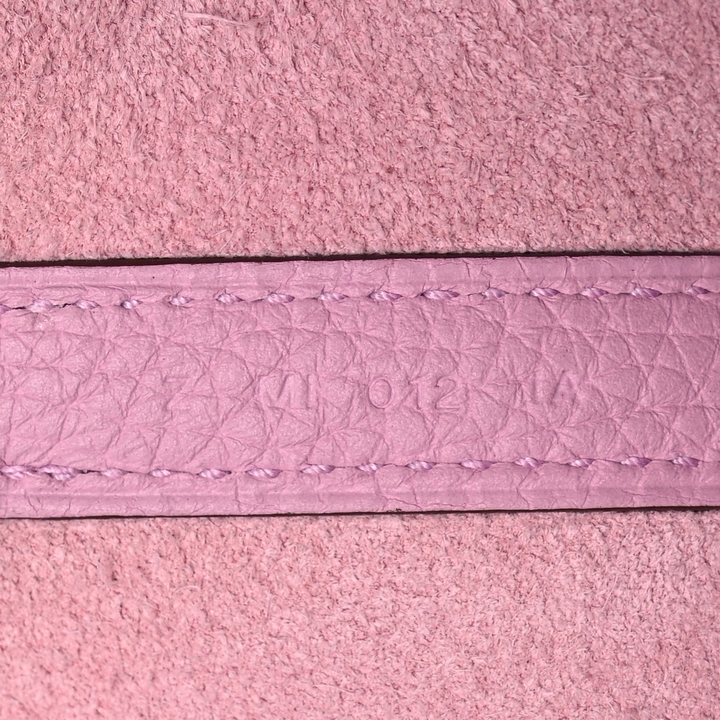 Taurillon Clemence Picotin Lock 18 PM Mauve Sylvestre