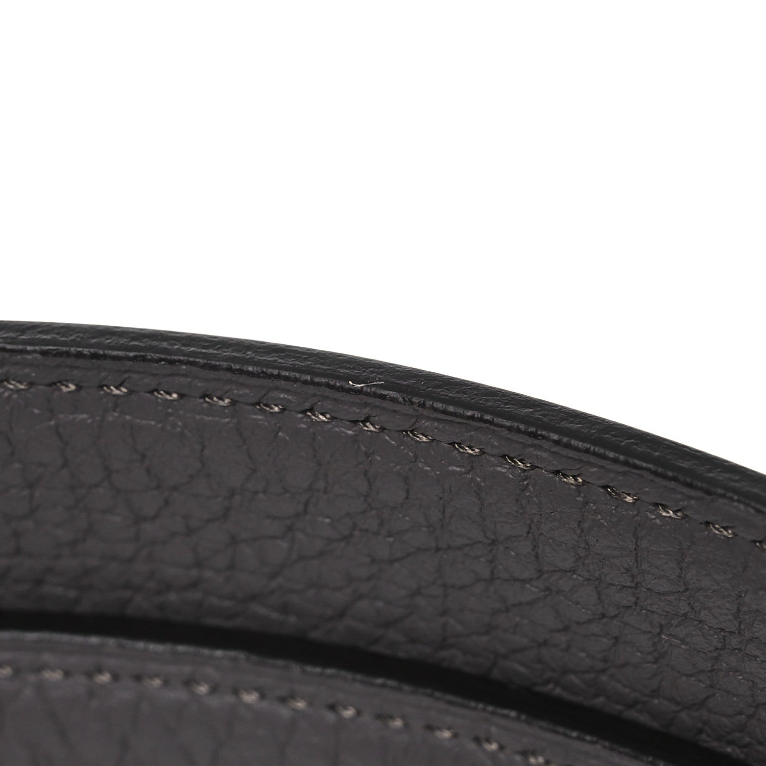 Hermes Box Togo 32mm Belt Strap 110 Black Etain 6 of 7