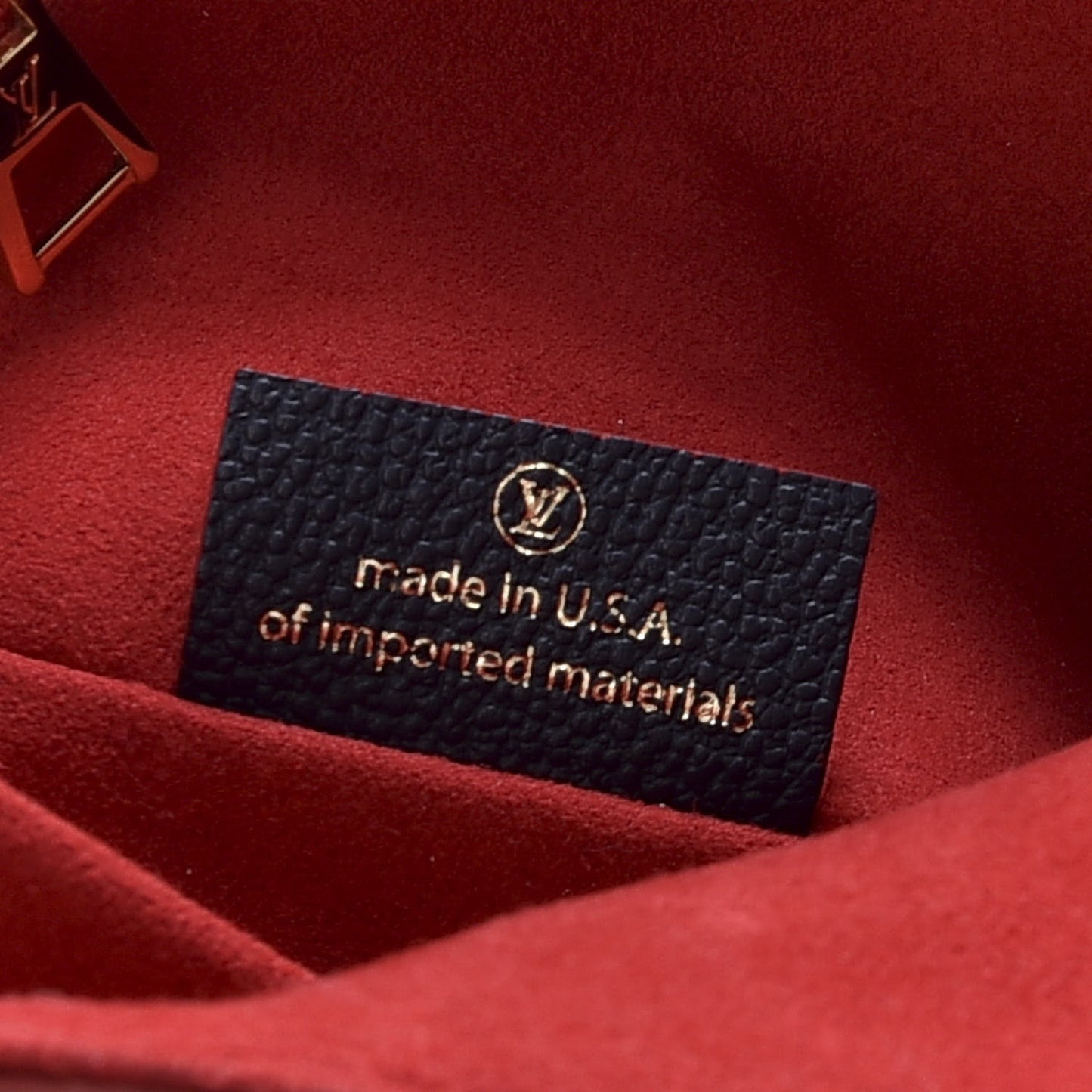Empreinte Vavin MM Marine Rouge