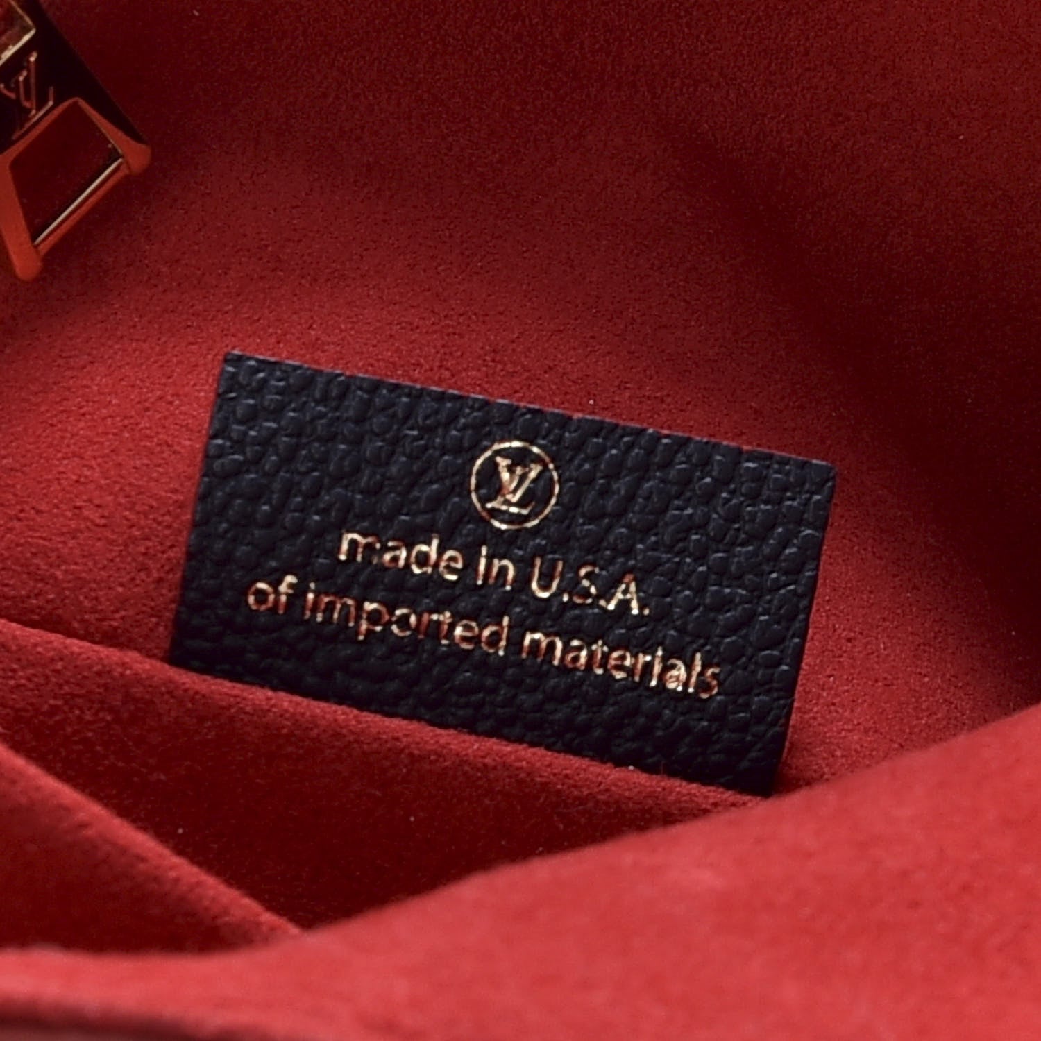 Louis Vuitton Empreinte Vavin MM Marine Rouge 8 of 11