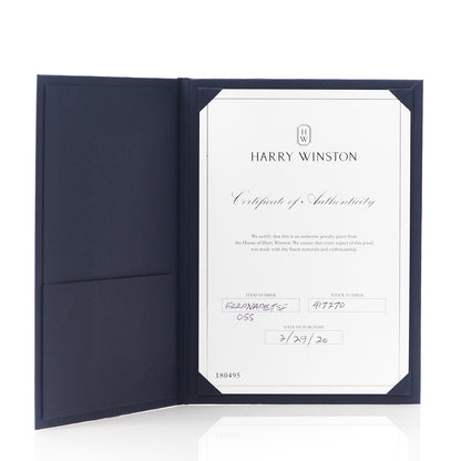 Harry Winston Platinum Diamond Ruby Sunflower Ring 50 5.5 7 of 8