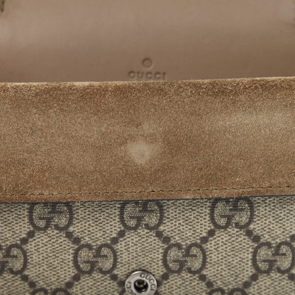 Gucci GG Supreme Monogram Super Mini Dionysus Shoulder Bag Taupe 8 of 12