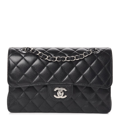 Chanel Caviar Quilted Small Double Flap Black 1 of 10