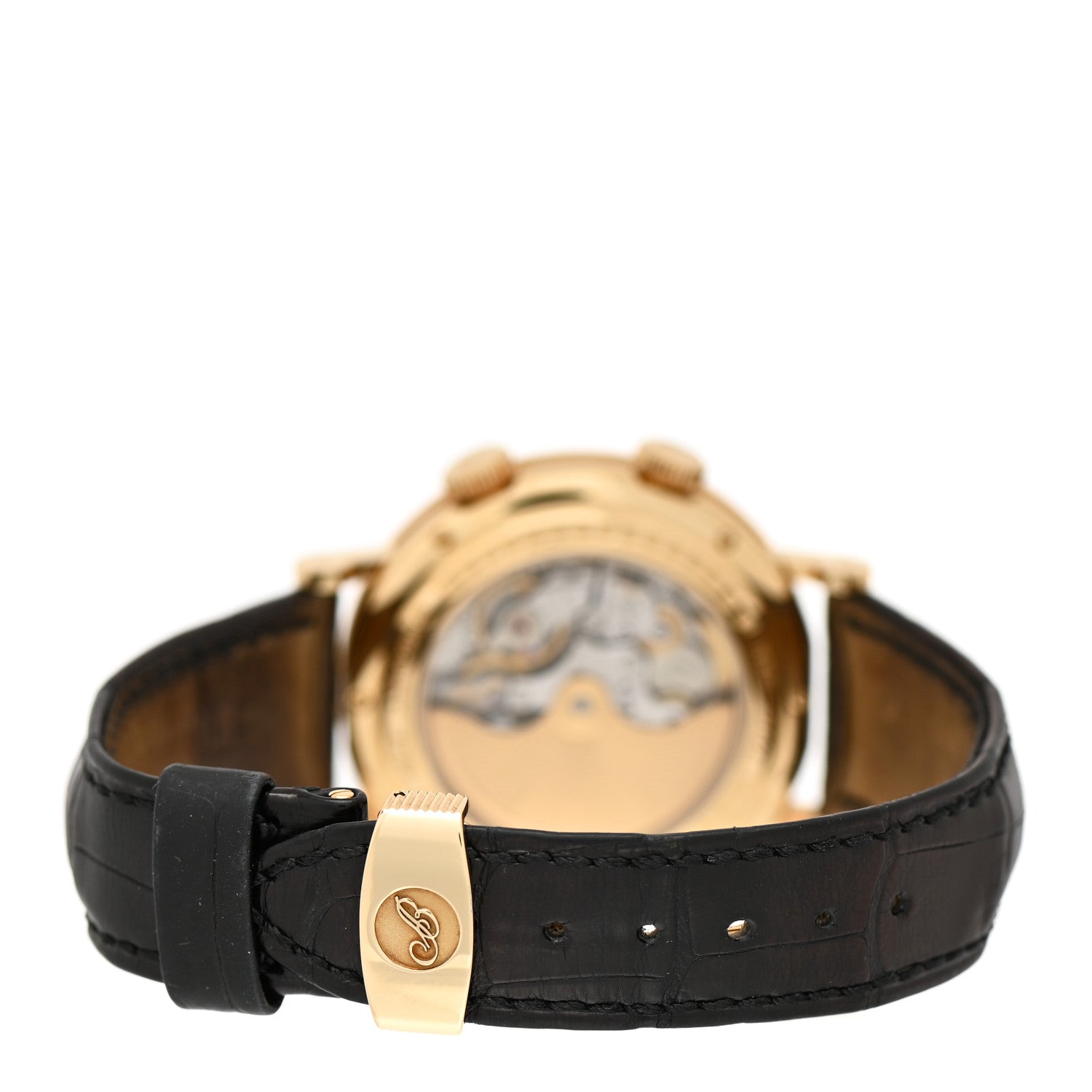 Breguet 18K Yellow Gold Alligator 39mm Le Reveil du Tsar Classique Alarm Automatic Watch 5707BA/12/9V6 3 of 4