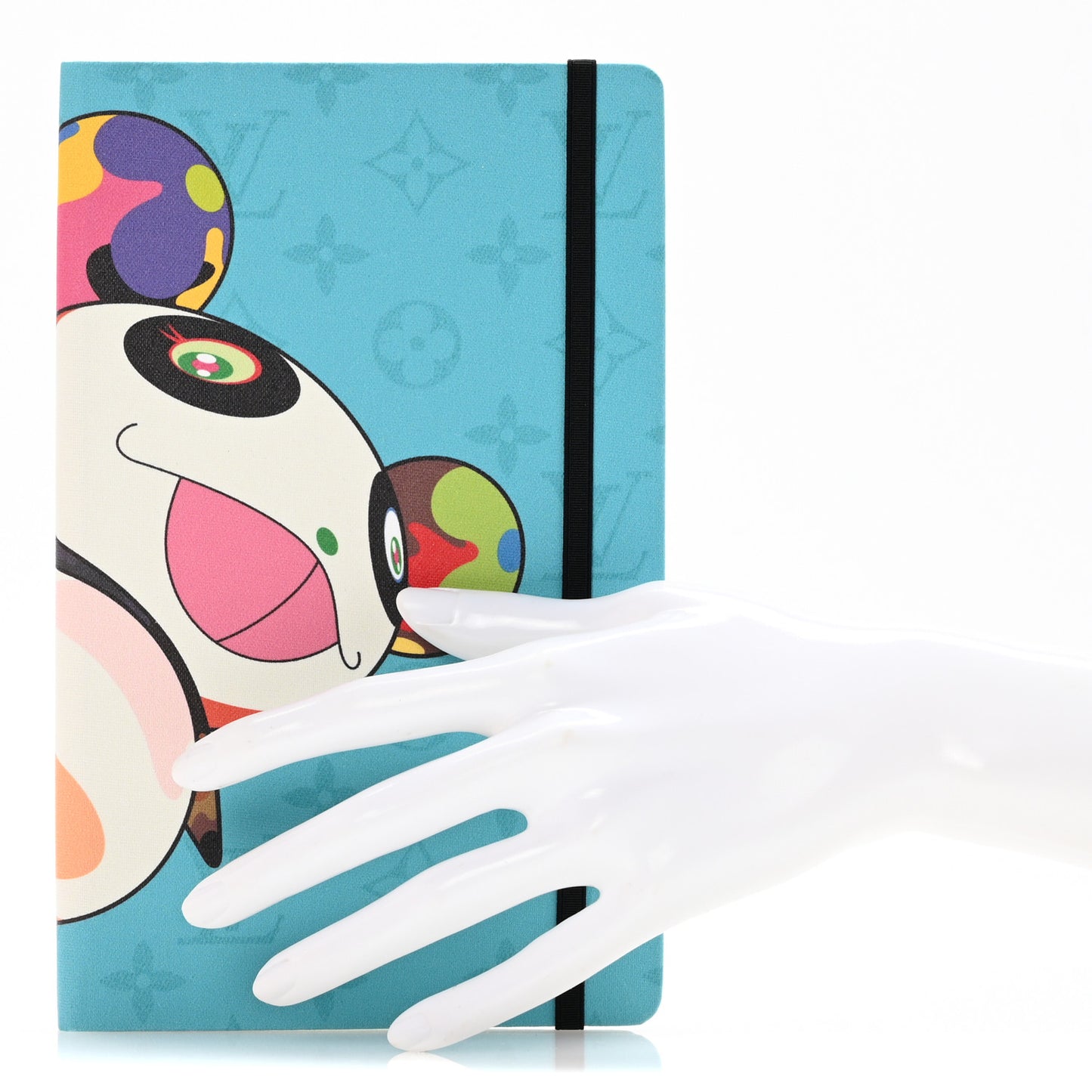 LV x TM Jane Superflat Notebook MM Turquoise