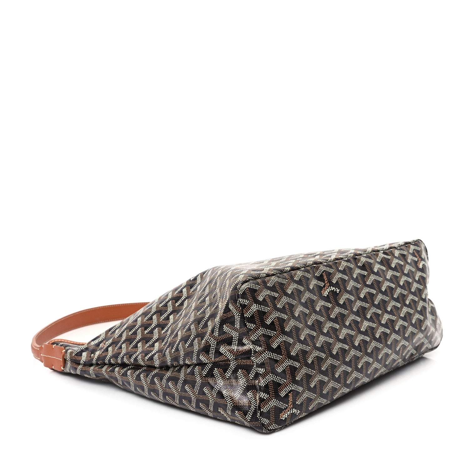 Goyard Goyardine Boheme Hobo Black Gold 5 of 11
