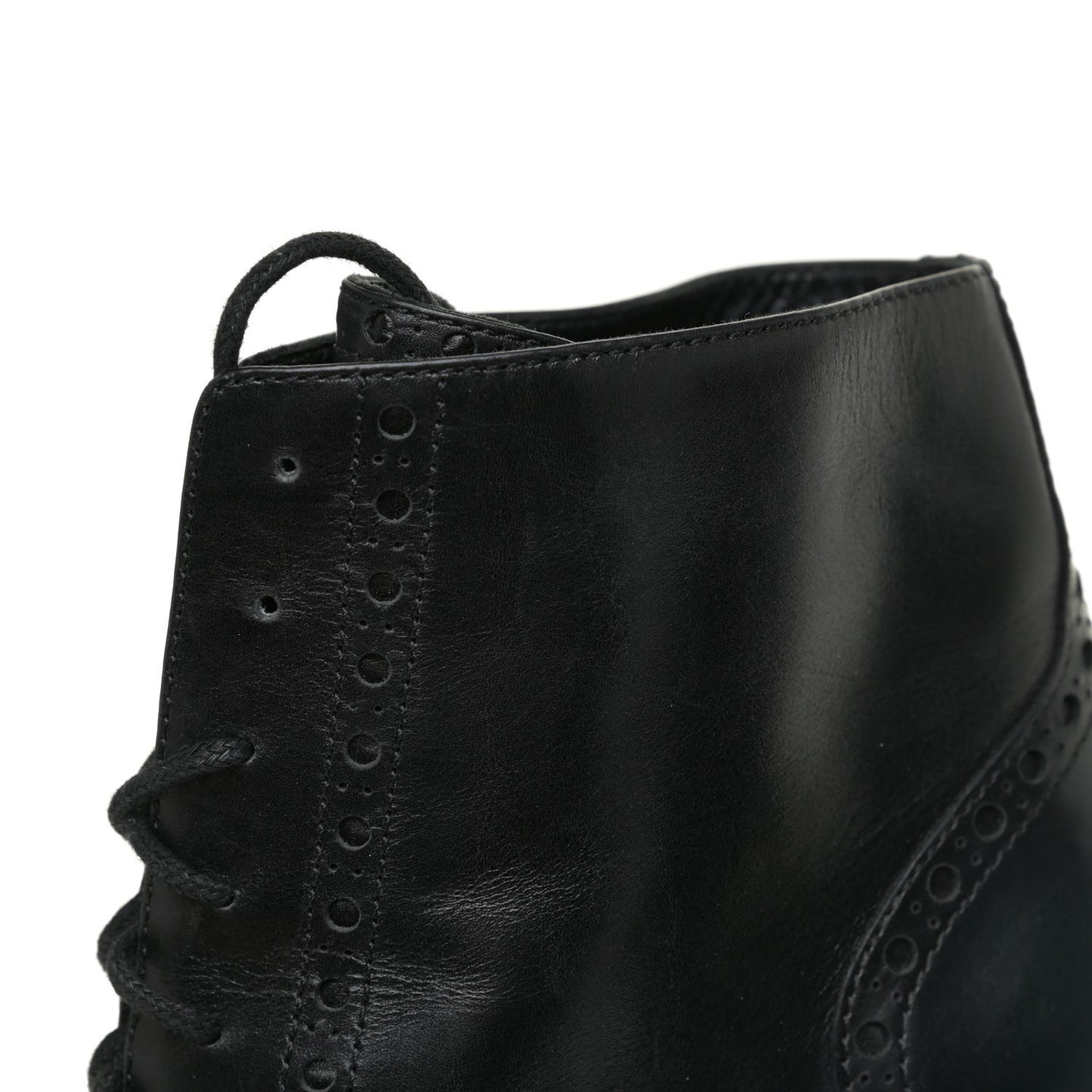 Nappa Tribtoo 105 Lace Up Booties 39 Black
