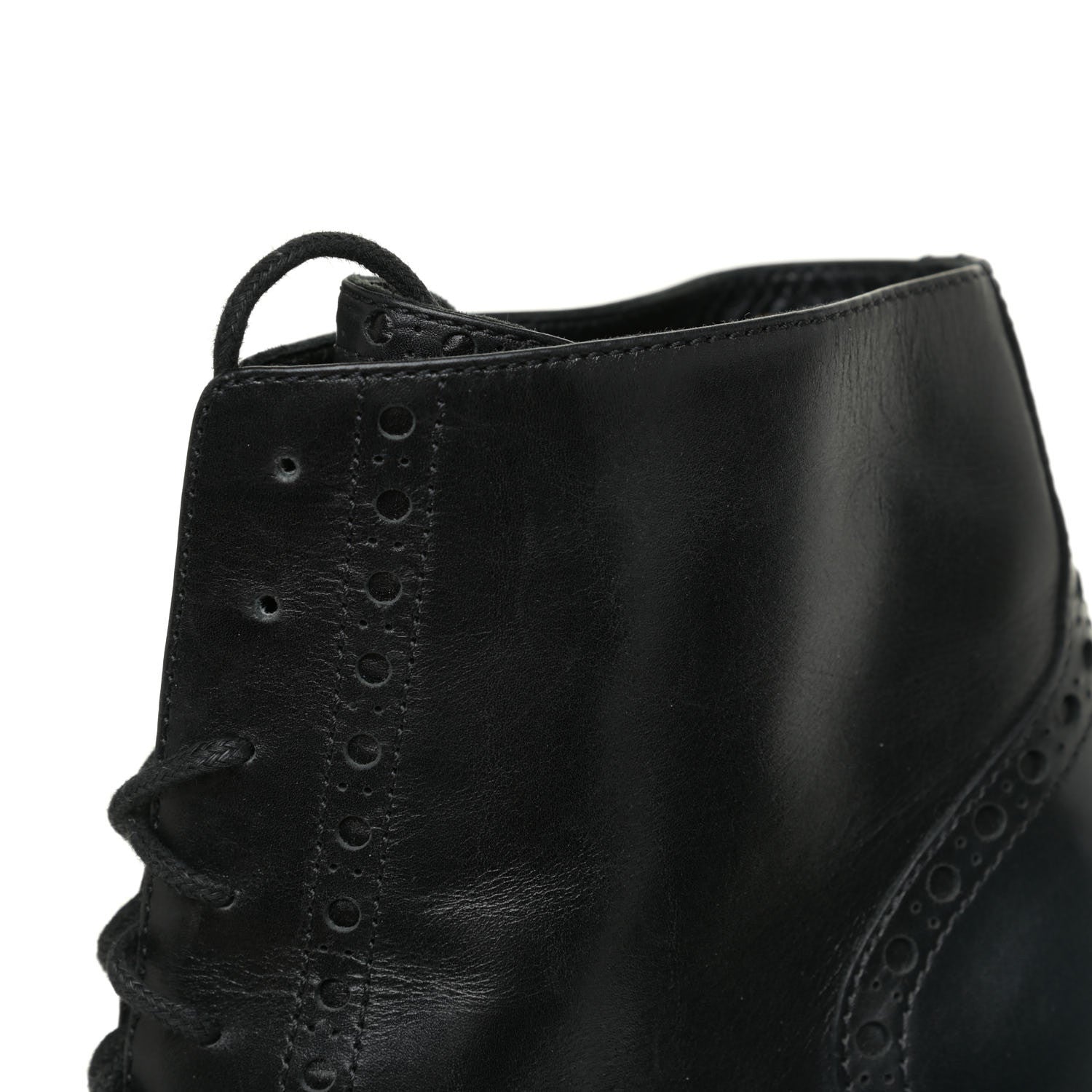 Saint Laurent Nappa Tribtoo 105 Lace Up Booties 39 Black 17 of 18