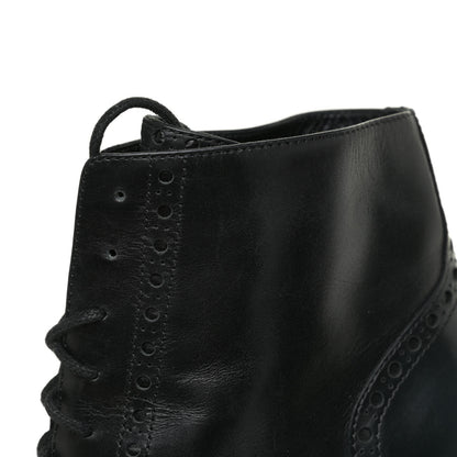 Saint Laurent Nappa Tribtoo 105 Lace Up Booties 39 Black 17 of 18