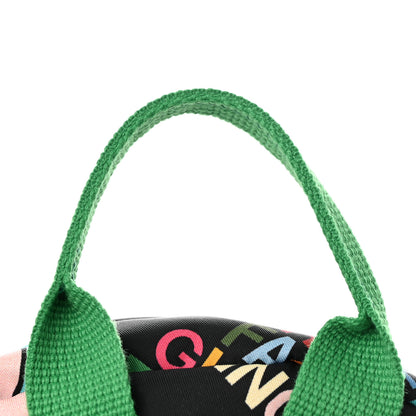 Gucci X THE NORTH FACE Econyl Nylon Medium Backpack Black Multicolor 15 of 15