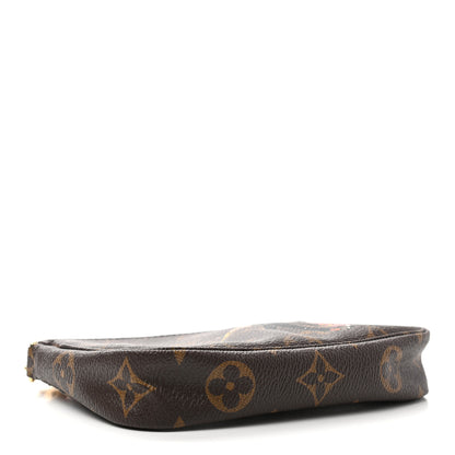 Louis Vuitton Monogram Illustre Mini Pochette Accessories Rose 4 of 7
