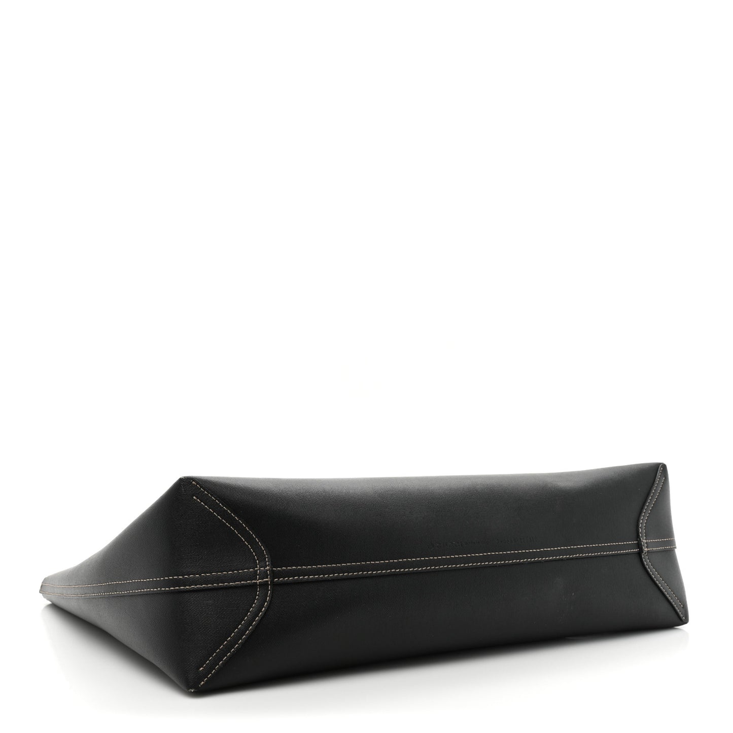 Calfskin GG Supreme Monogram Medium Reversible Tote Black