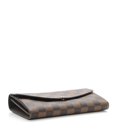 Louis Vuitton Damier Ebene Sarah Wallet NM 4 of 8