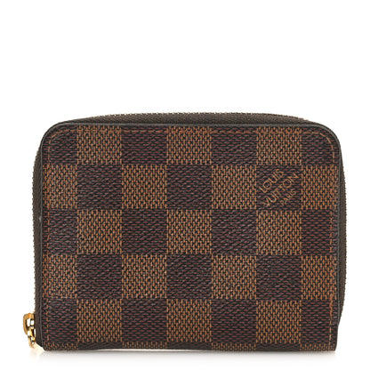 Louis Vuitton Damier Ebene Zippy Coin Purse 1 of 8