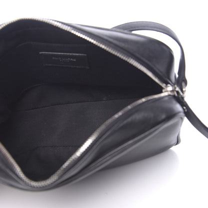 Saint Laurent Lambskin Monogram Small Lou Camera Bag Black 5 of 13