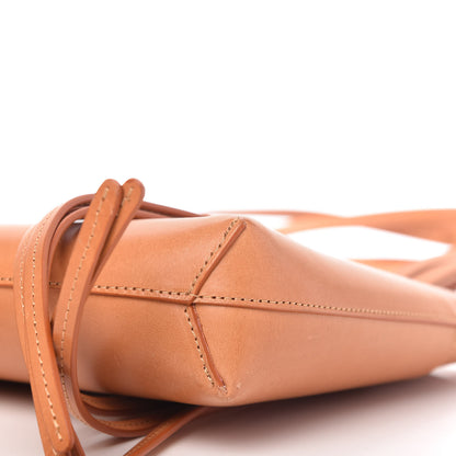 Mansur Gavriel Calfskin Fringe Tote Cammello Rosa 7 of 9