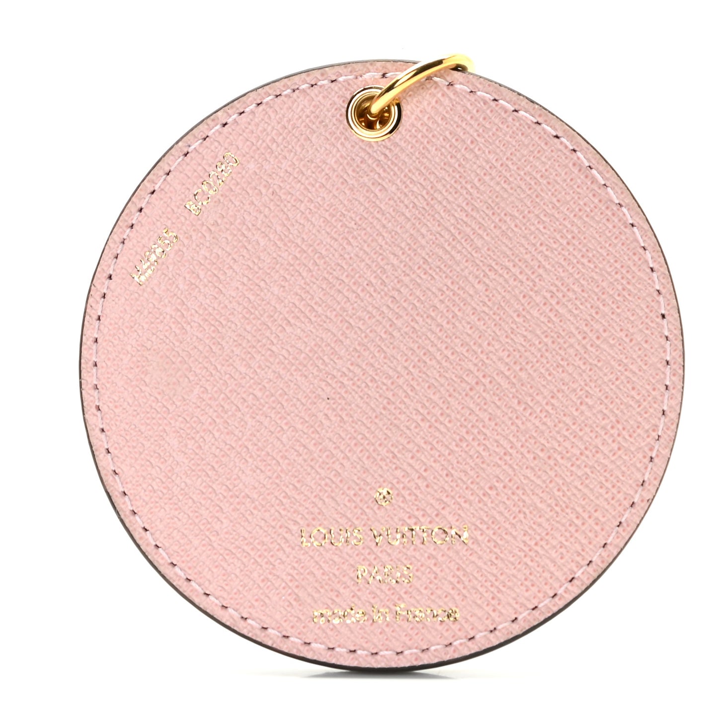 Monogram 2020 Christmas Animation Big Wheel Bag Charm Key Ring Rose Ballerine