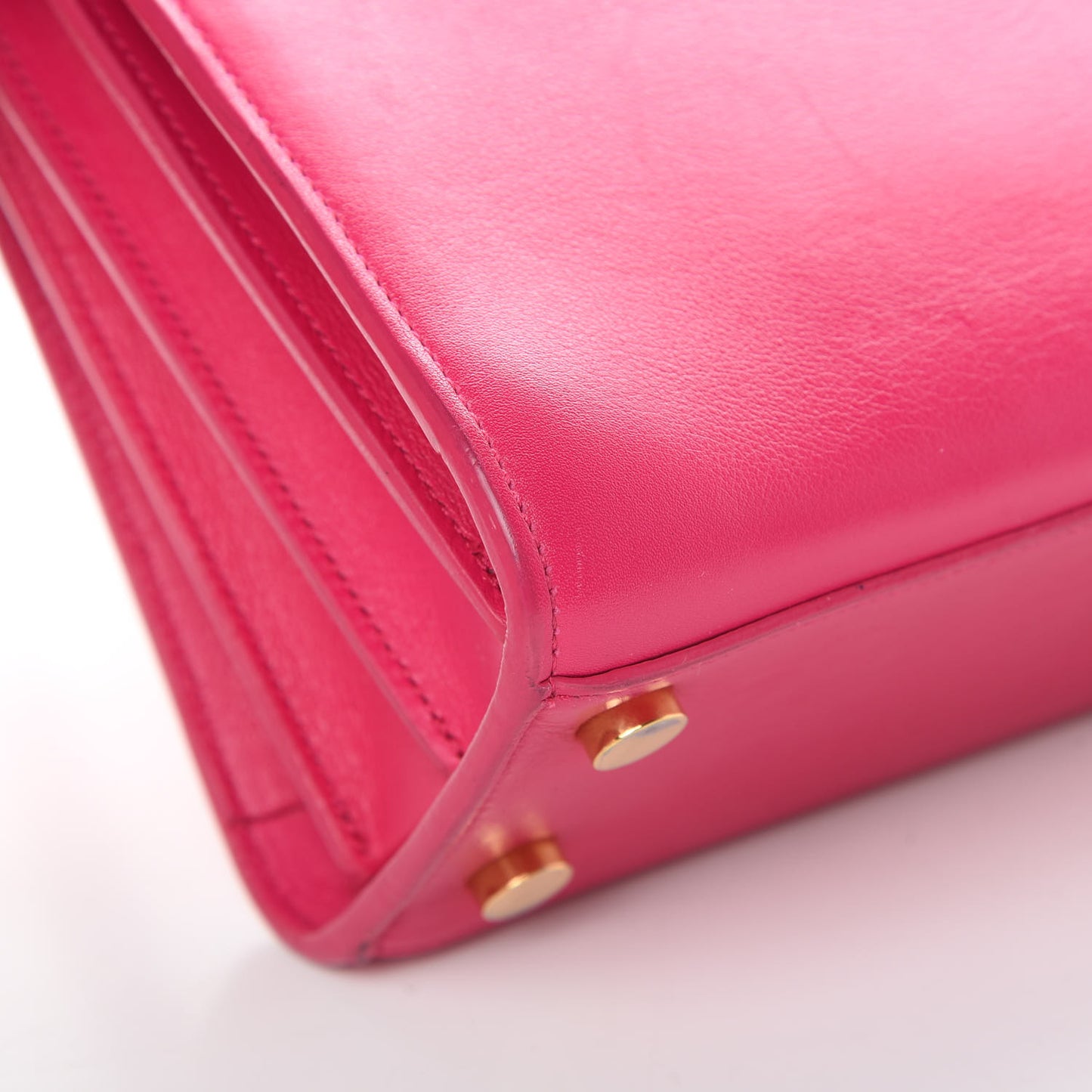 Calfskin Nano Sac De Jour Bubblegum