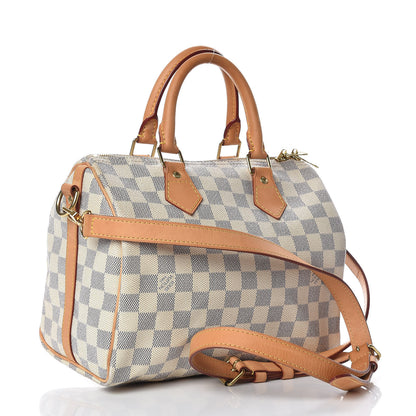 Louis Vuitton Damier Azur Speedy Bandouliere 25 3 of 11