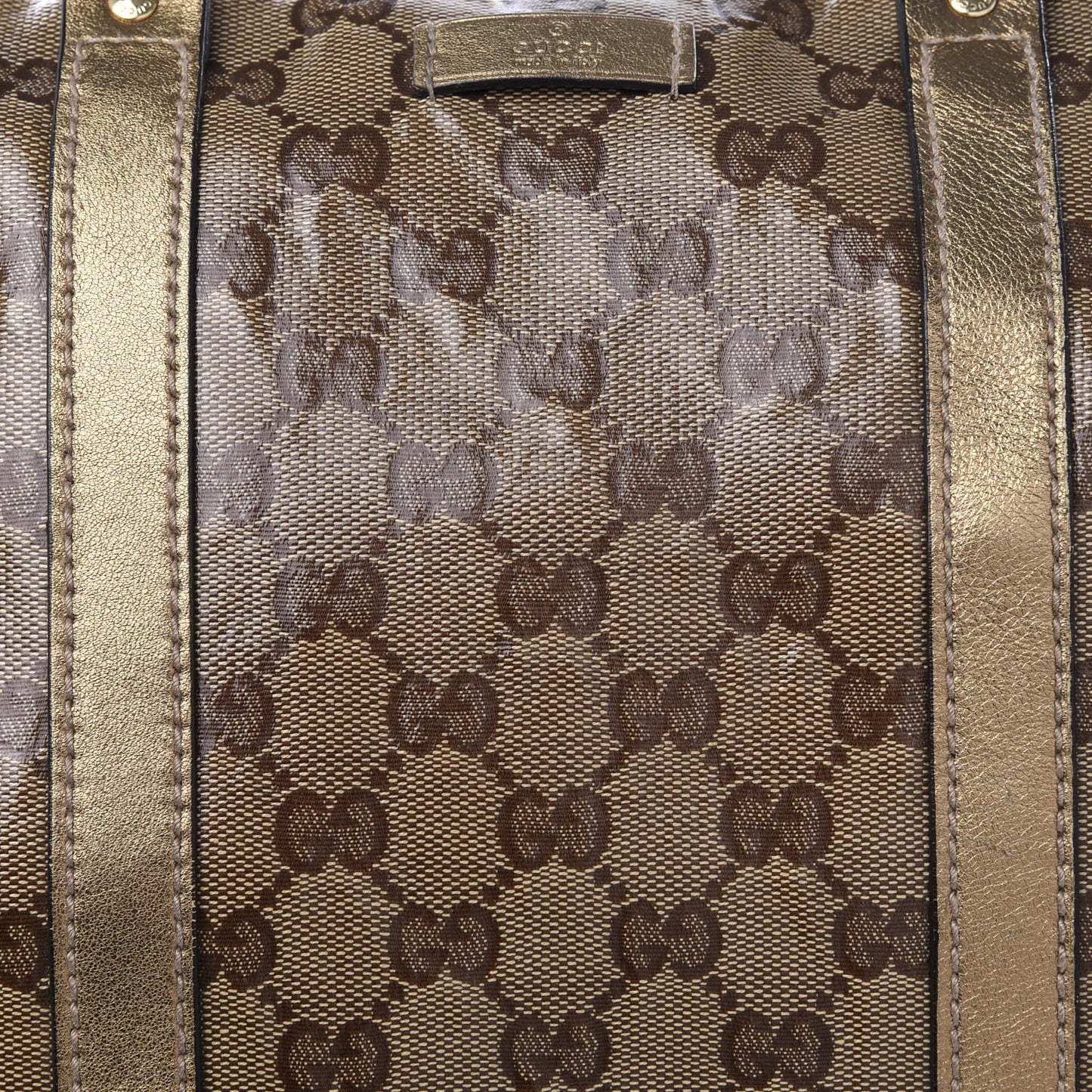 Crystal Monogram Medium Joy Boston Bronze