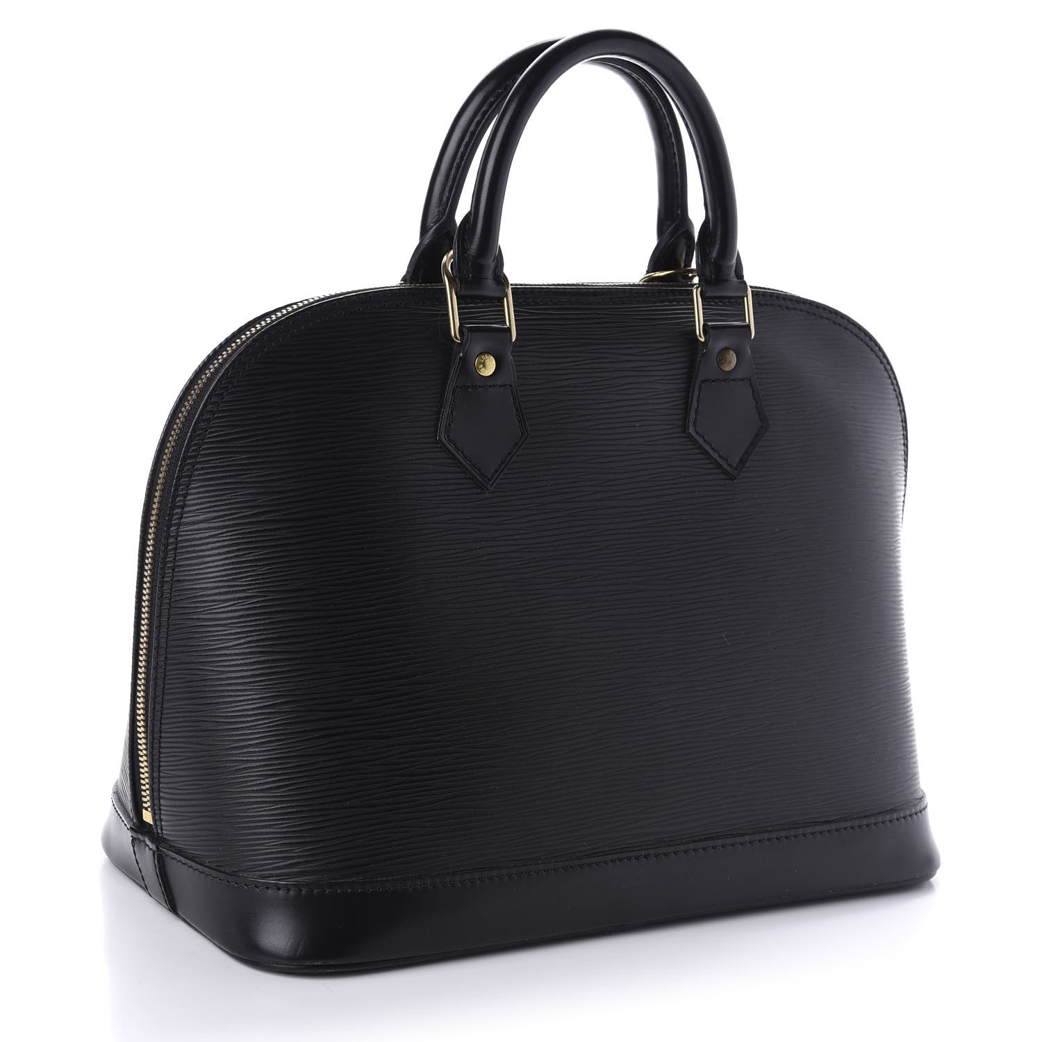 Louis Vuitton Epi Alma PM Black 3 of 10