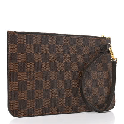 Louis Vuitton Damier Ebene Neverfull MM GM Pochette 3 of 7