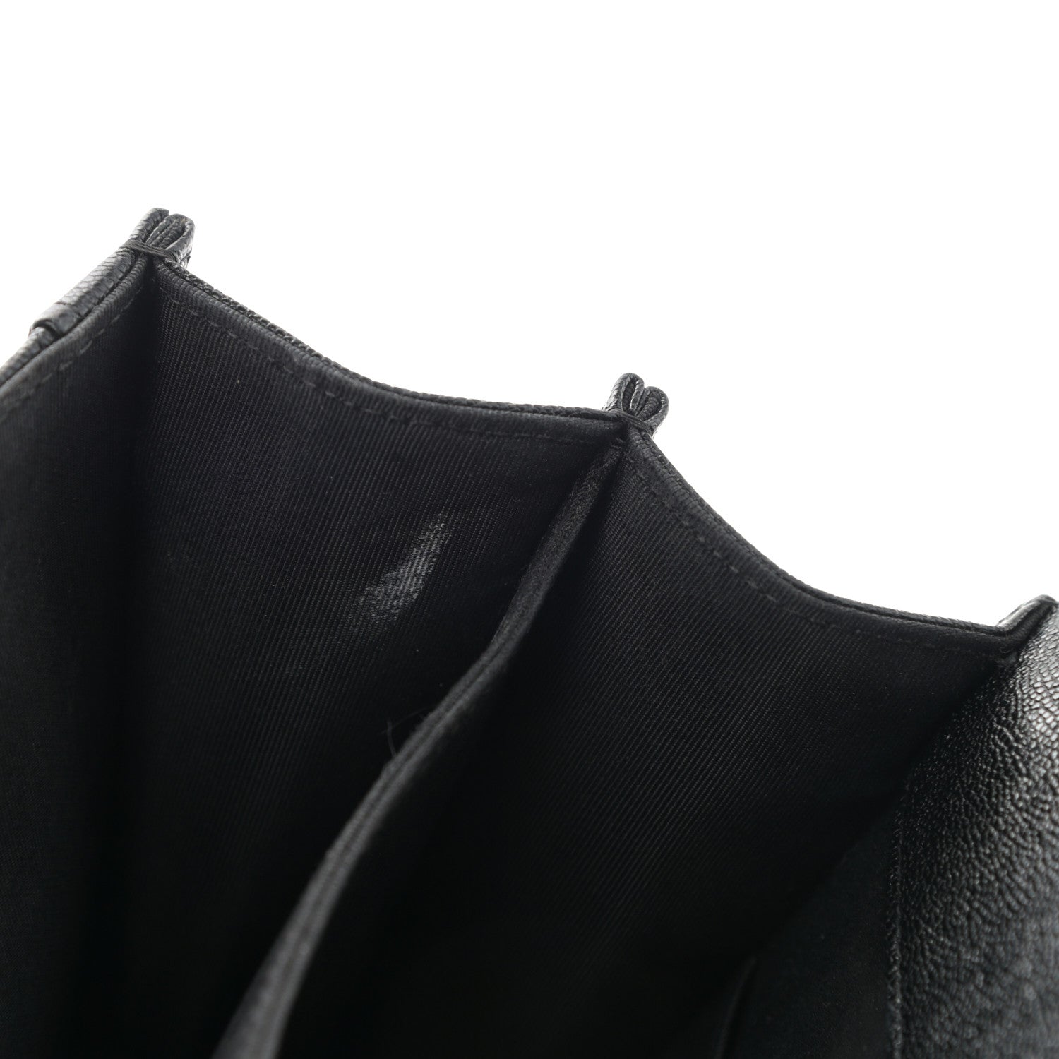 Chanel Caviar Quilted North South Boy Flap Black 11 of 12