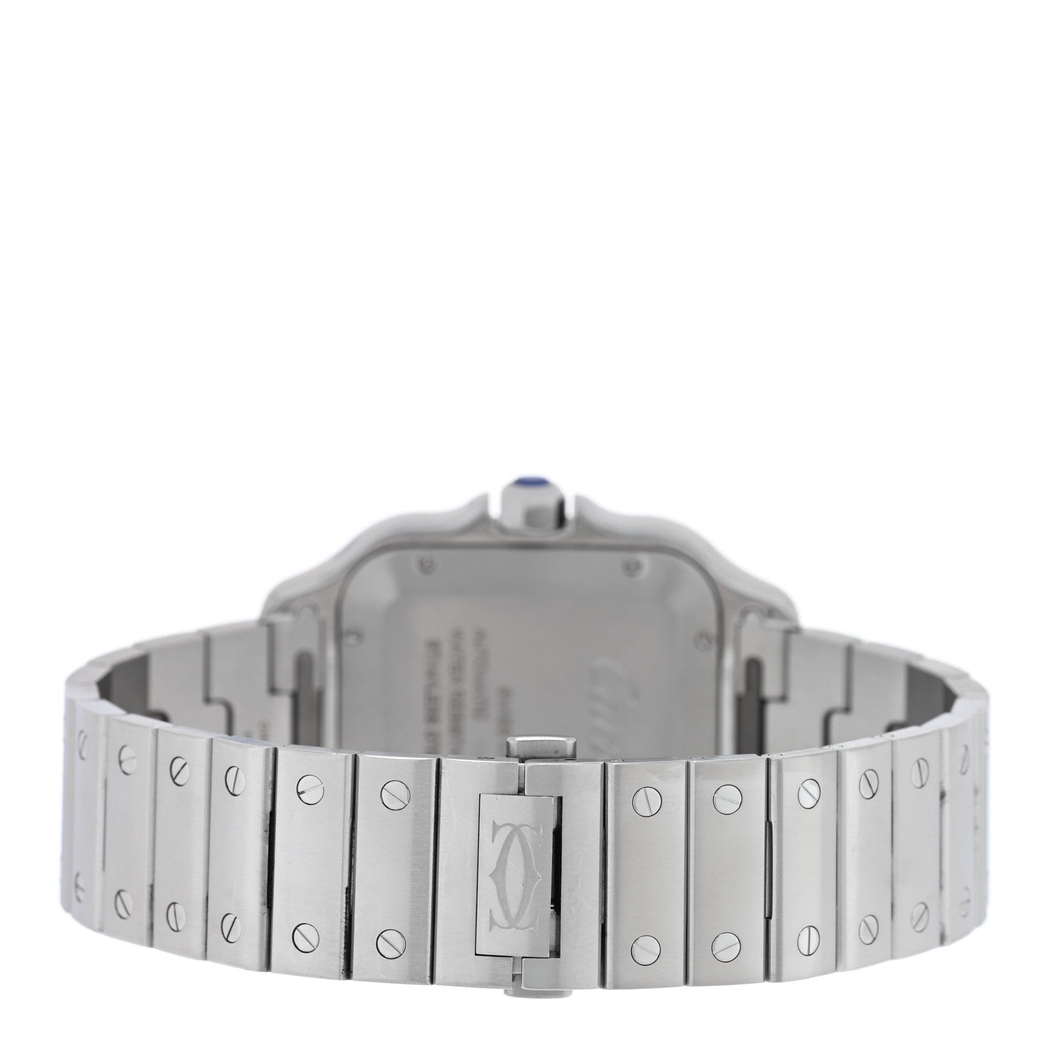 Cartier Stainless Steel 39.8mm Santos De Cartier Automatic Watch 3 of 6
