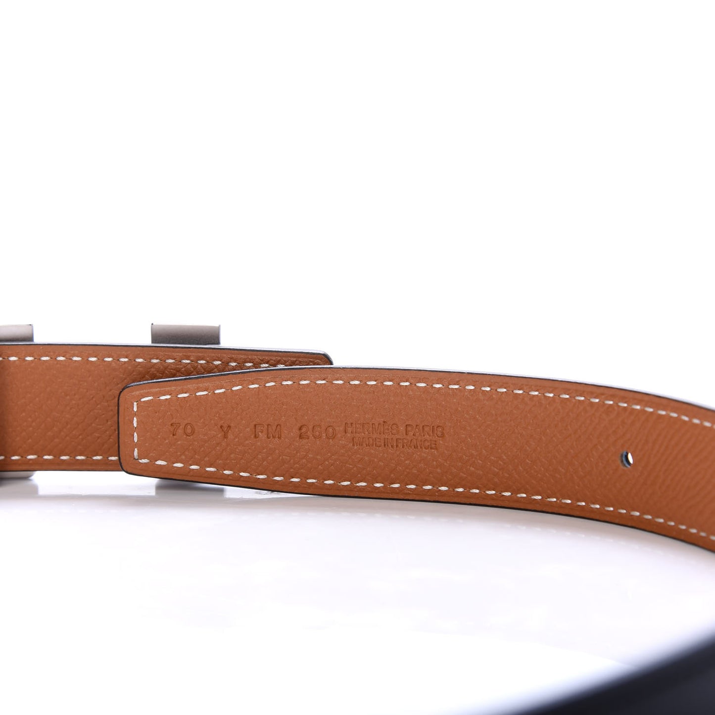Swift Epsom 32mm Constance Martelee Belt 70 Black Gold