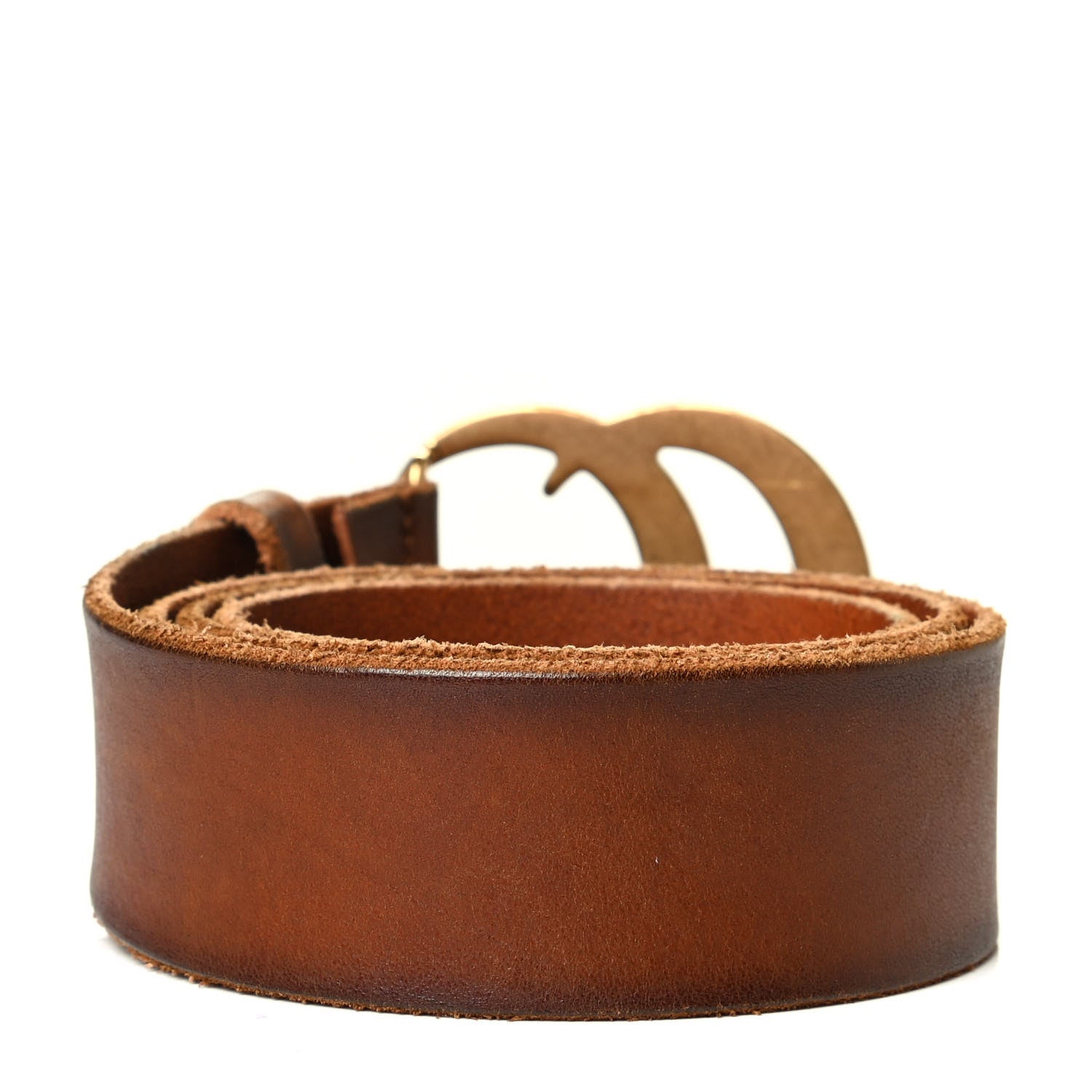 Gucci Faded Calfskin Double G 40mm Belt 90 36 Cuir 2 of 5