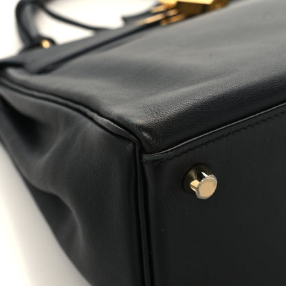 Hermes Swift Kelly Retourne 25 Black 13 of 15