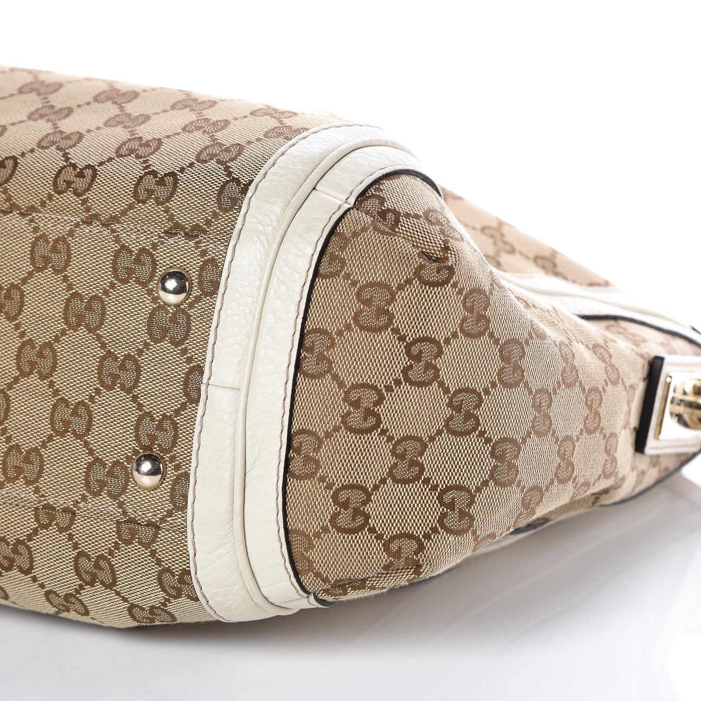 Monogram Medium Bella Hobo Off White