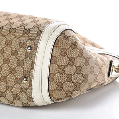 Gucci Monogram Medium Bella Hobo Off White 6 of 9