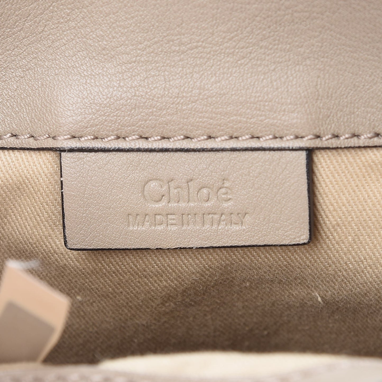 Suede Calfskin Mini Faye Backpack Motty Grey