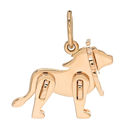 Tiffany 18K Rose Gold Save The Wild Lion Charm 3 of 5