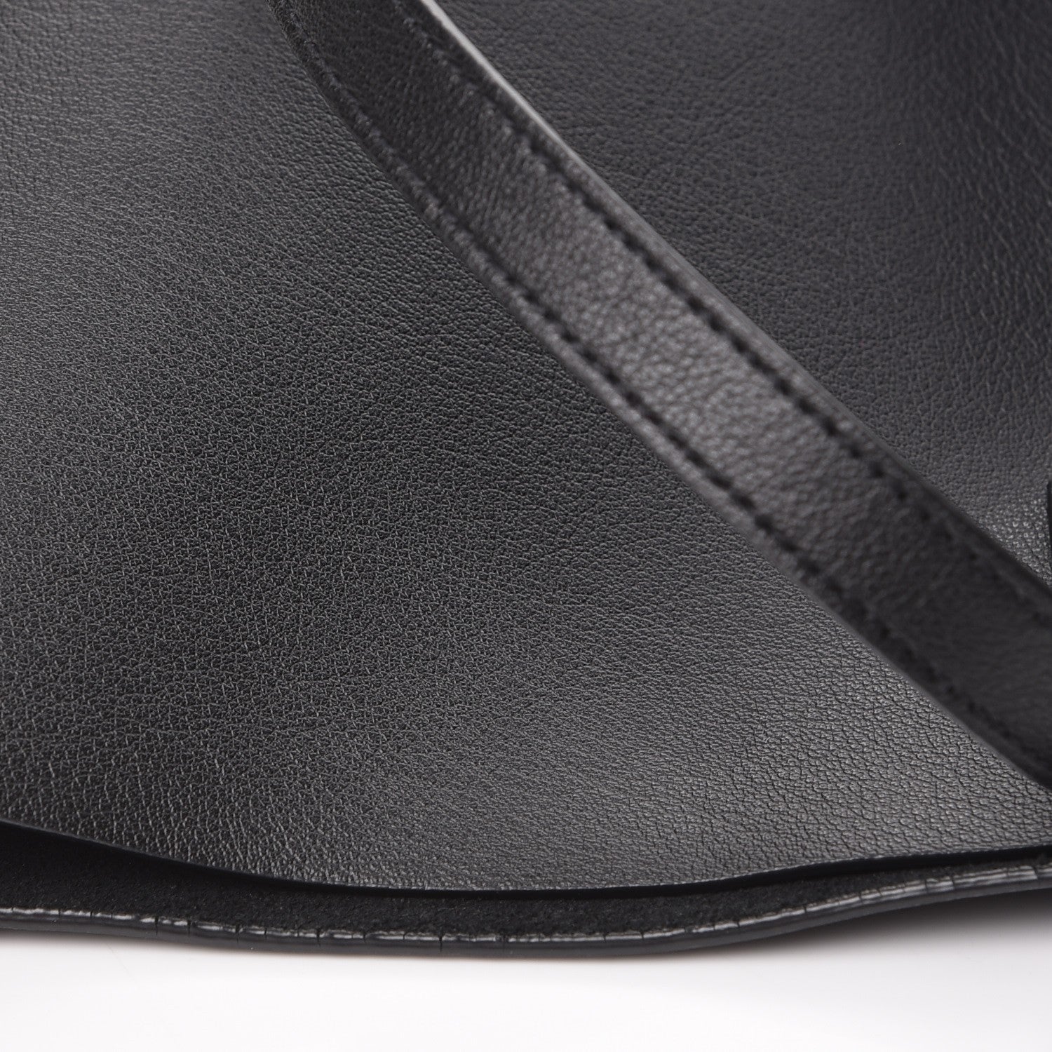 Saint Laurent Calfskin Large Shopping Tote Black 13 of 16