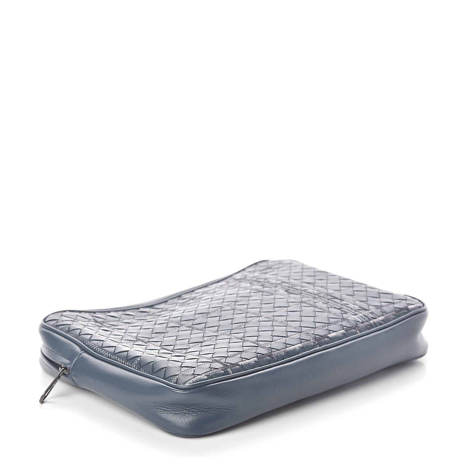Bottega Veneta Nappa Intrecciato Stitched Zip Around Case 4 of 8