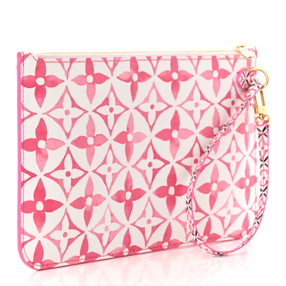 Louis Vuitton Monogram Giant Neverfull MM Pochette Rose 3 of 6