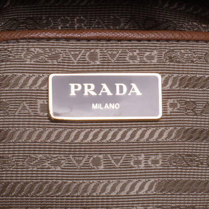 Prada Saffiano Lux Tote Caramel 7 of 10