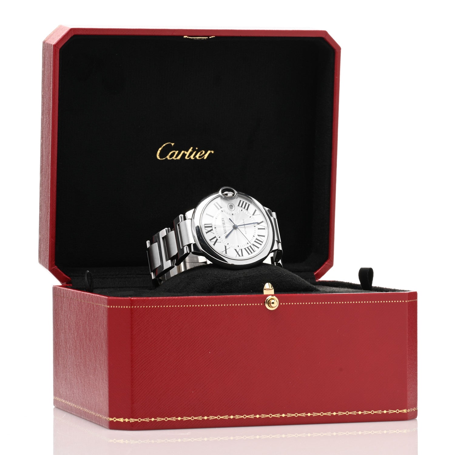 Cartier Stainless Steel 42mm Ballon Bleu De Cartier Automatic Watch 5 of 5