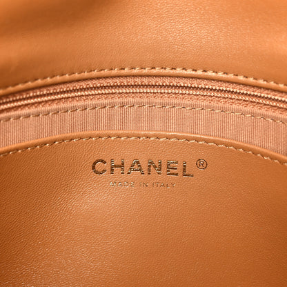 Chanel Lambskin Quilted Large CC Funky Town Flap Beige 6 of 11